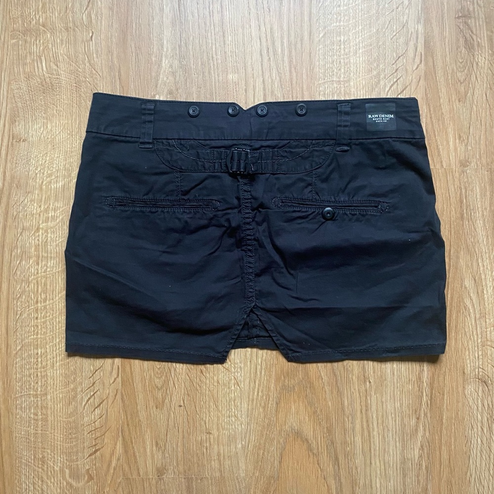 G-Star Mini Black Cargo Skirt - Picture 3 of 3